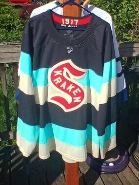 Adidas Seattle Kraken 2024 Winter Classic NHL hockey jersey